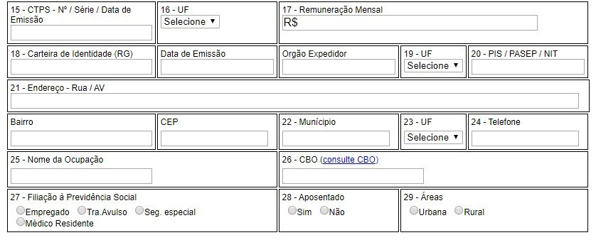 inss 5 passos abertura de cat 5