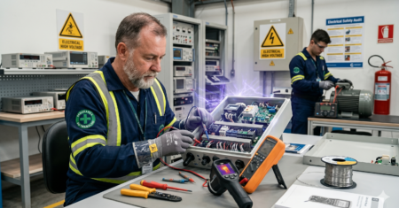 Os Perigos Invisíveis da Eletricidade no Ambiente de Trabalho: Uma História de Prevenção