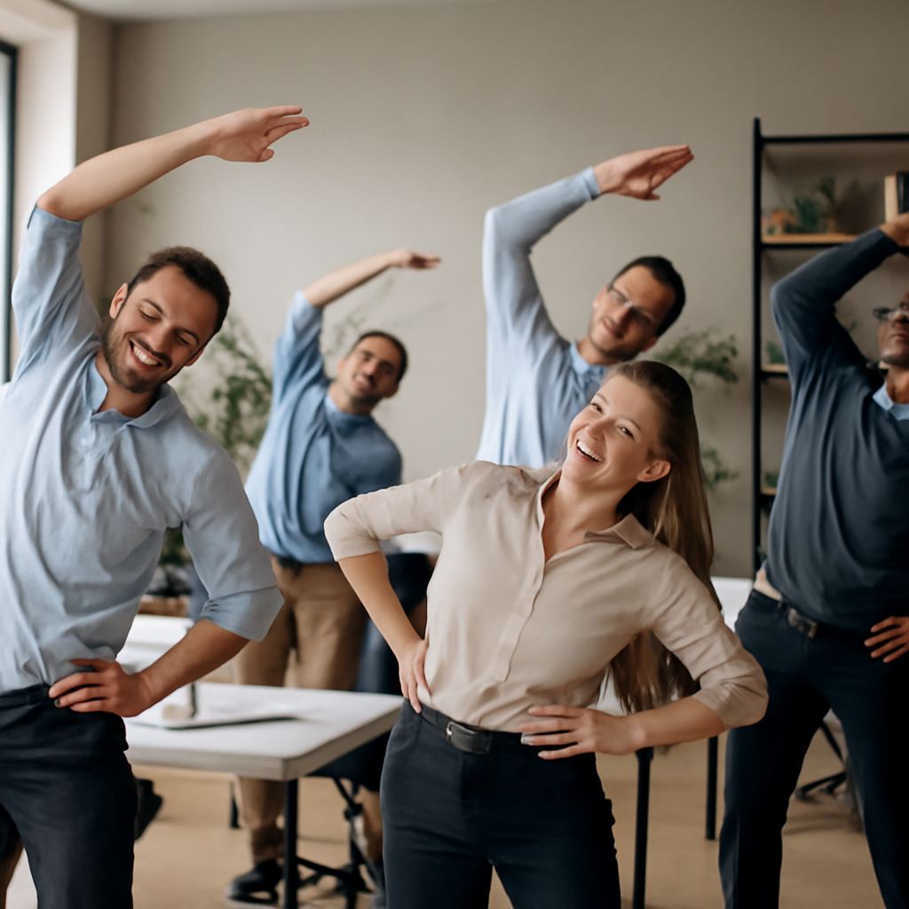 Ginástica Laboral: Como 15 Minutos por Dia Podem Revolucionar o Ambiente de Trabalho