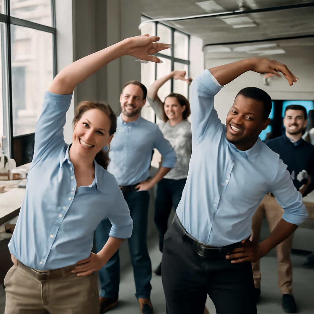 Ginástica Laboral: Como 15 Minutos por Dia Podem Revolucionar o Ambiente de Trabalho