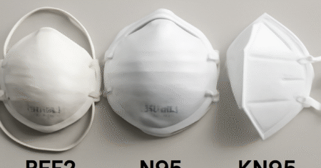 A Grande Batalha das Máscaras: PFF2, N95, KN95 – Qual é a Diferença Real?