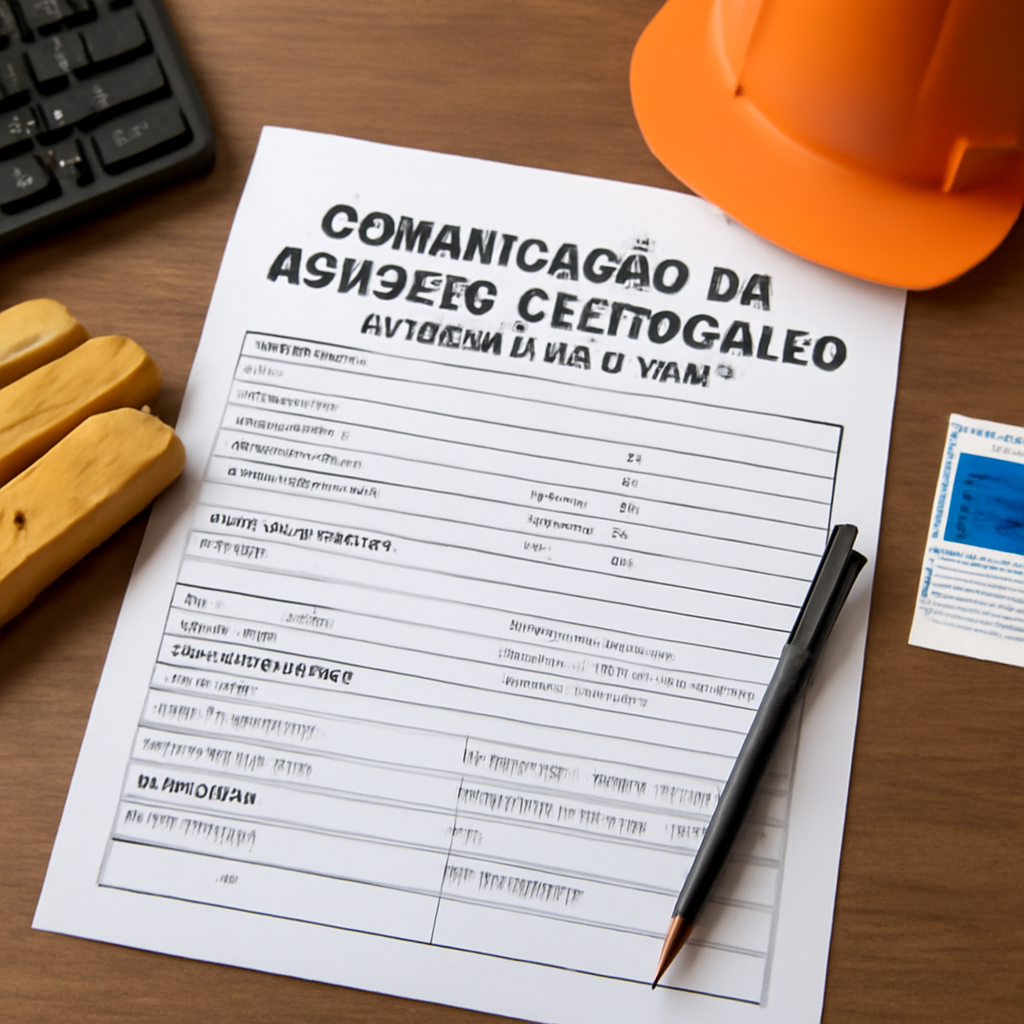 CIAT - Comunicação de Acidente de Trabalho: Guia Completo do Formulário F-SMS-004