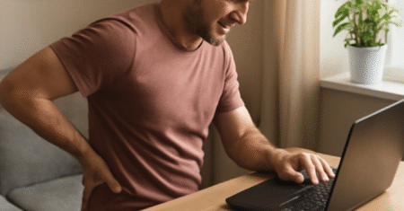 Home Office: A História de Como a Pandemia Mudou Nosso Jeito de Trabalhar (e Nossas Costas Também!)