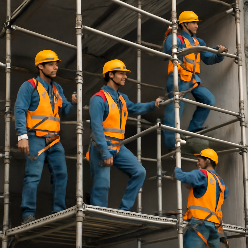 Segurança em Andaimes: Como Evitar Acidentes e Proteger Vidas no Canteiro de Obras